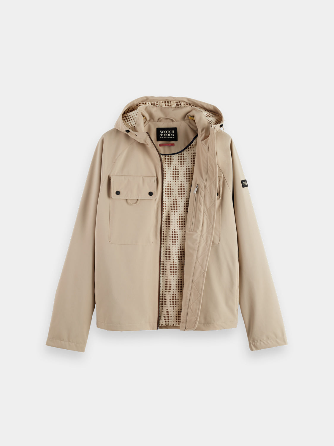 Hooded softshell jacket - Scotch & Soda AU