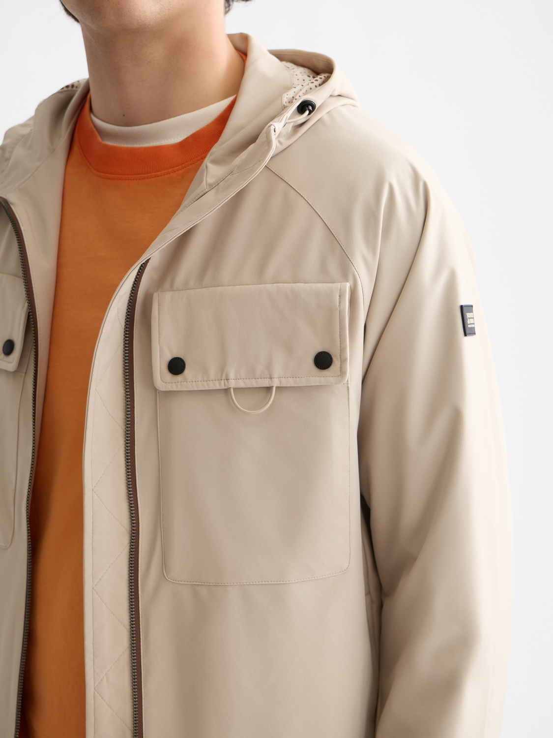 Hooded softshell jacket - Scotch & Soda AU