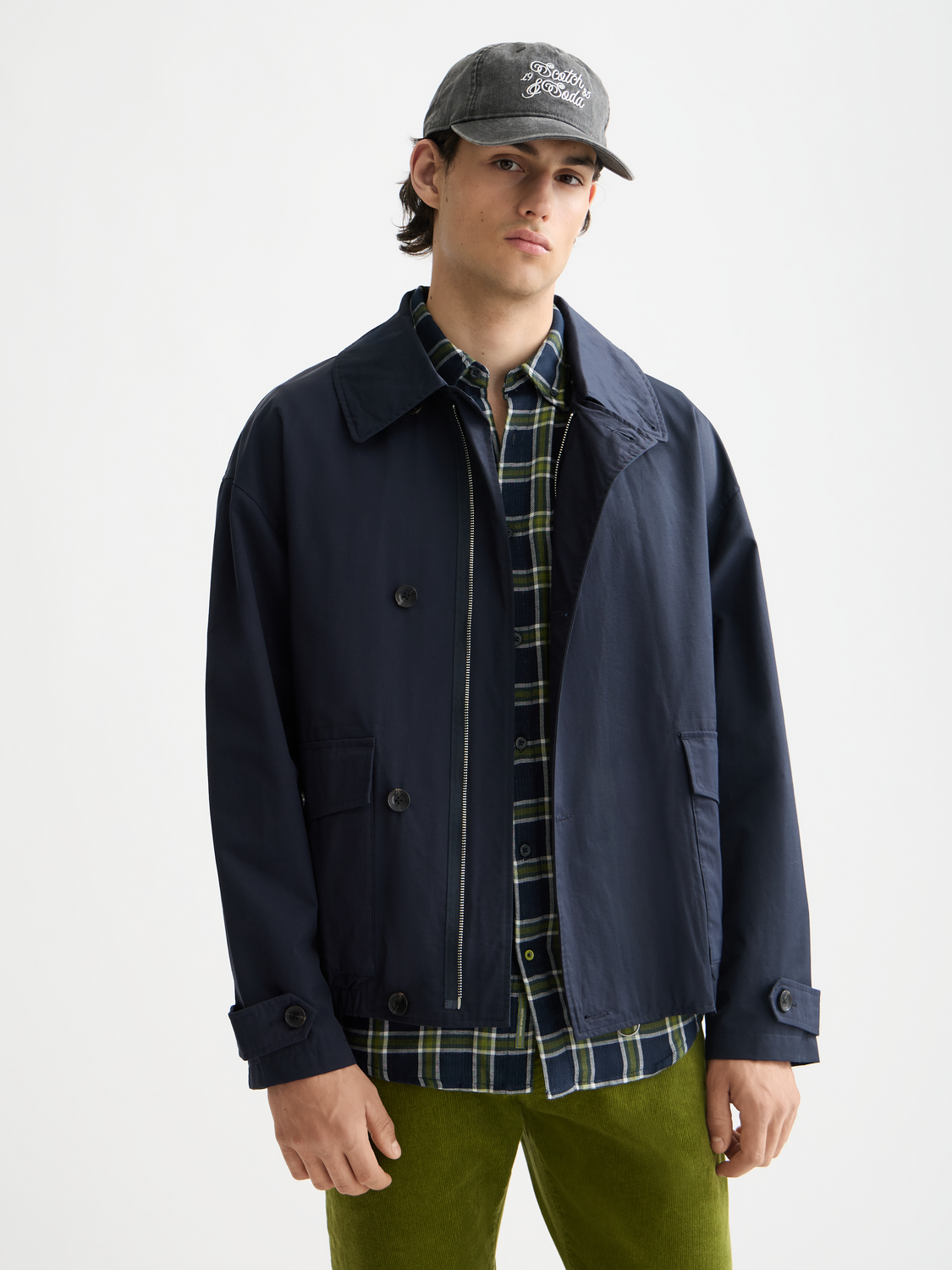 Short trench coat - Scotch & Soda AU