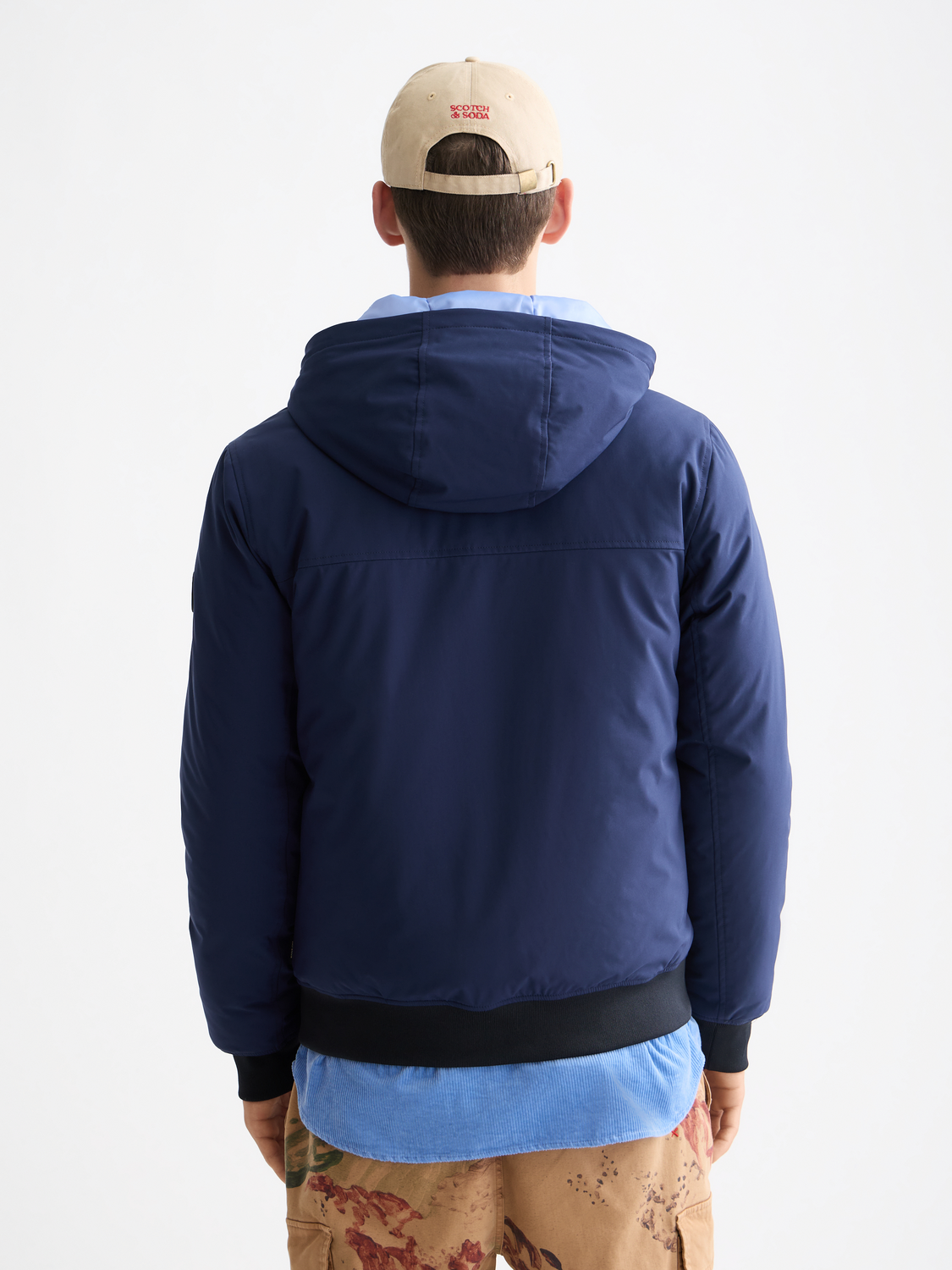 Hooded softshell jacket - Scotch & Soda AU