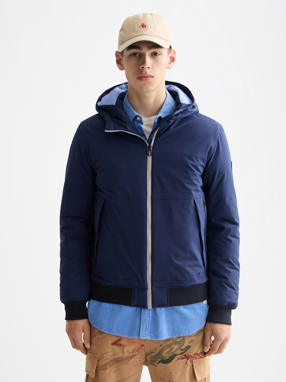 Hooded softshell jacket - Scotch & Soda AU
