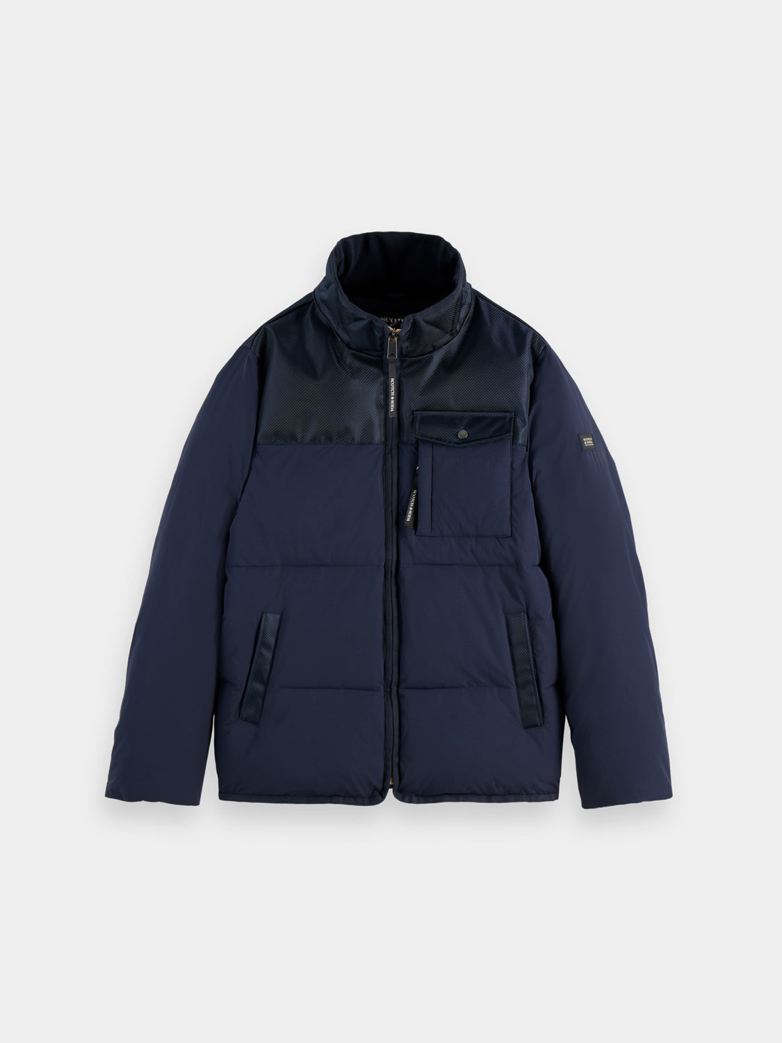 Hooded puffer jacket - Scotch & Soda AU