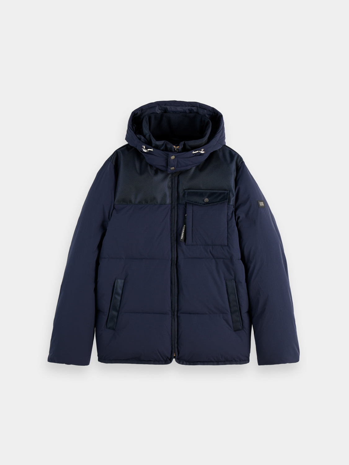 Hooded puffer jacket - Scotch & Soda AU