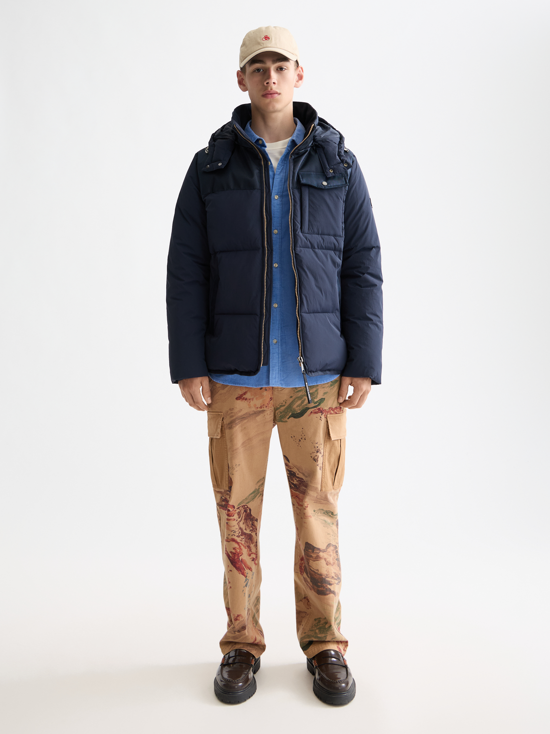 Hooded puffer jacket - Scotch & Soda AU