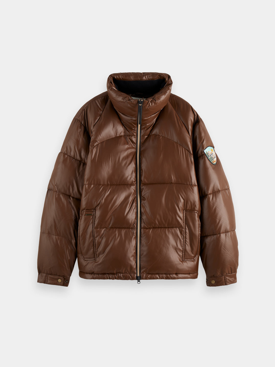 Lacquer puffer jacket - Scotch & Soda AU