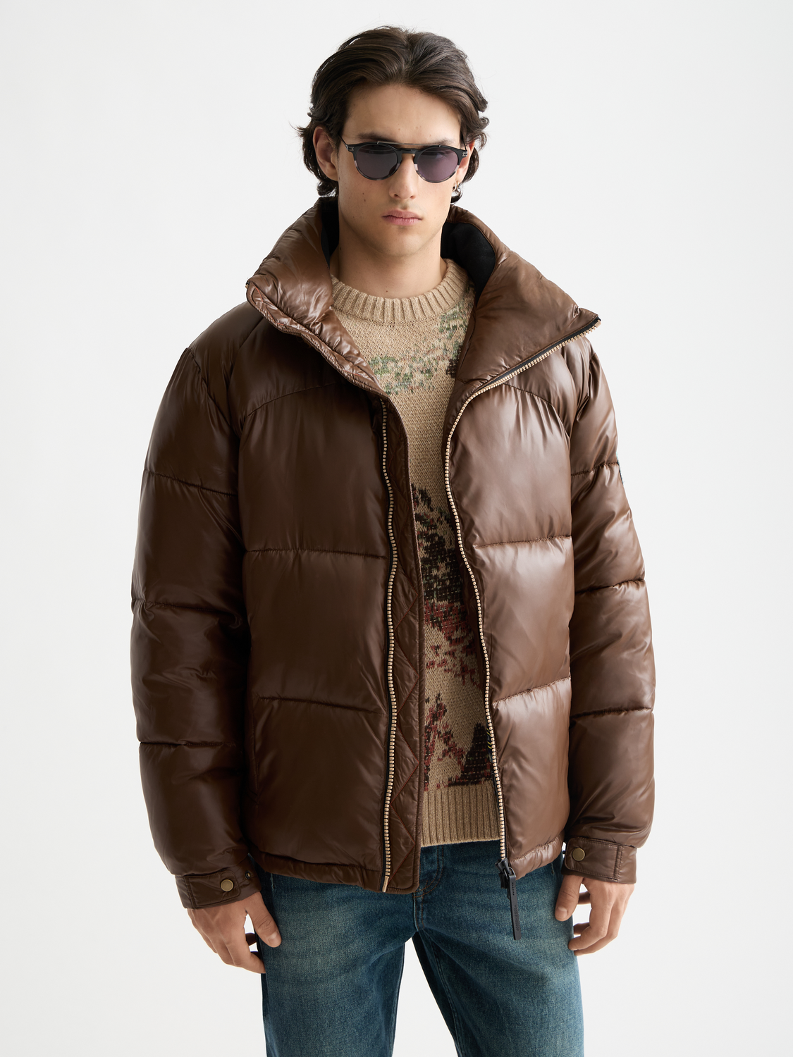 Lacquer puffer jacket - Scotch & Soda AU