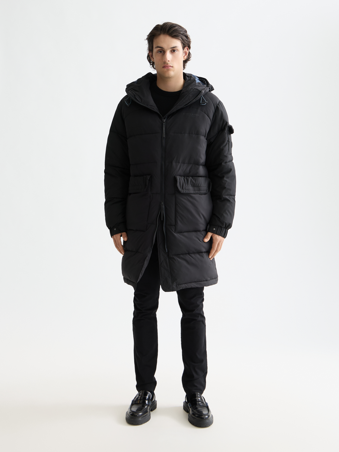 Long puffer jacket - Scotch & Soda AU