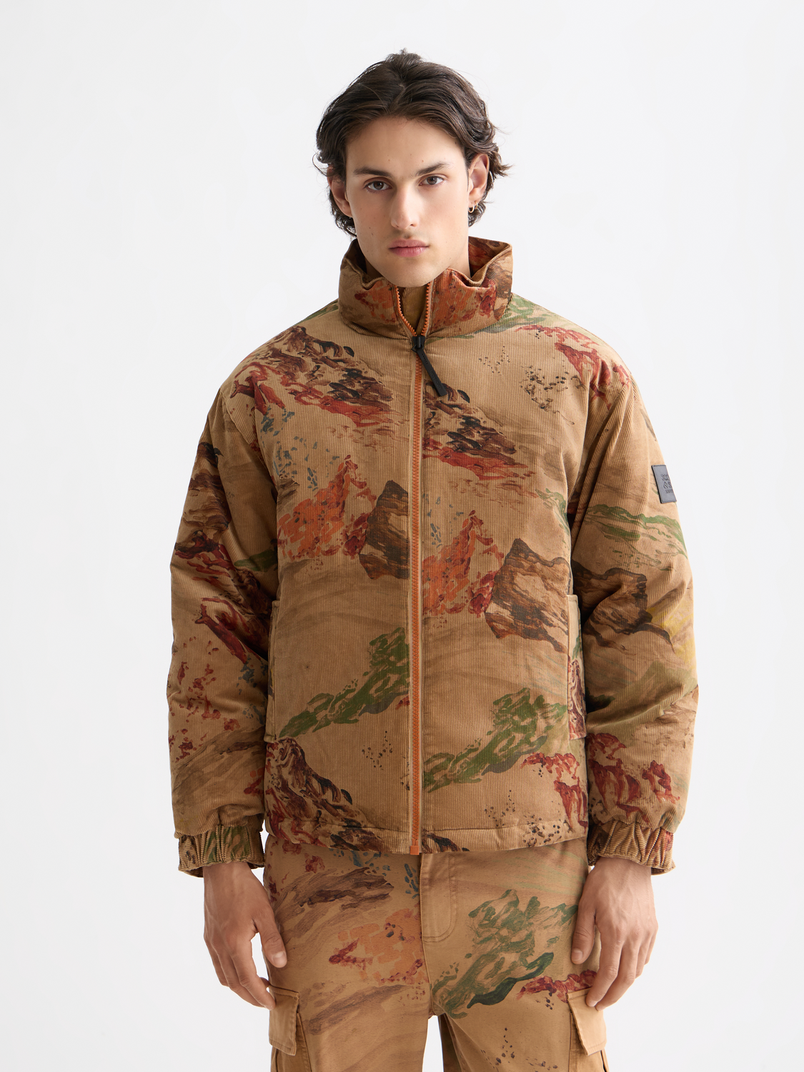 Corduroy puffer jacket - Scotch & Soda AU
