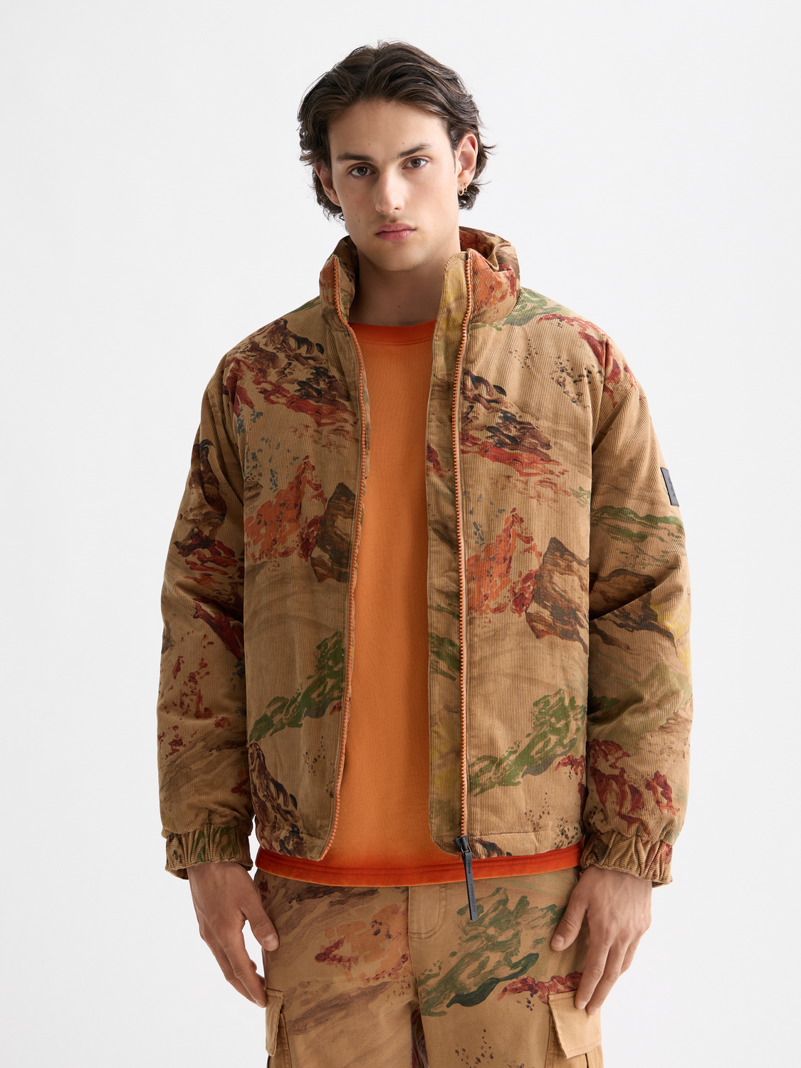 Corduroy puffer jacket - Scotch & Soda AU