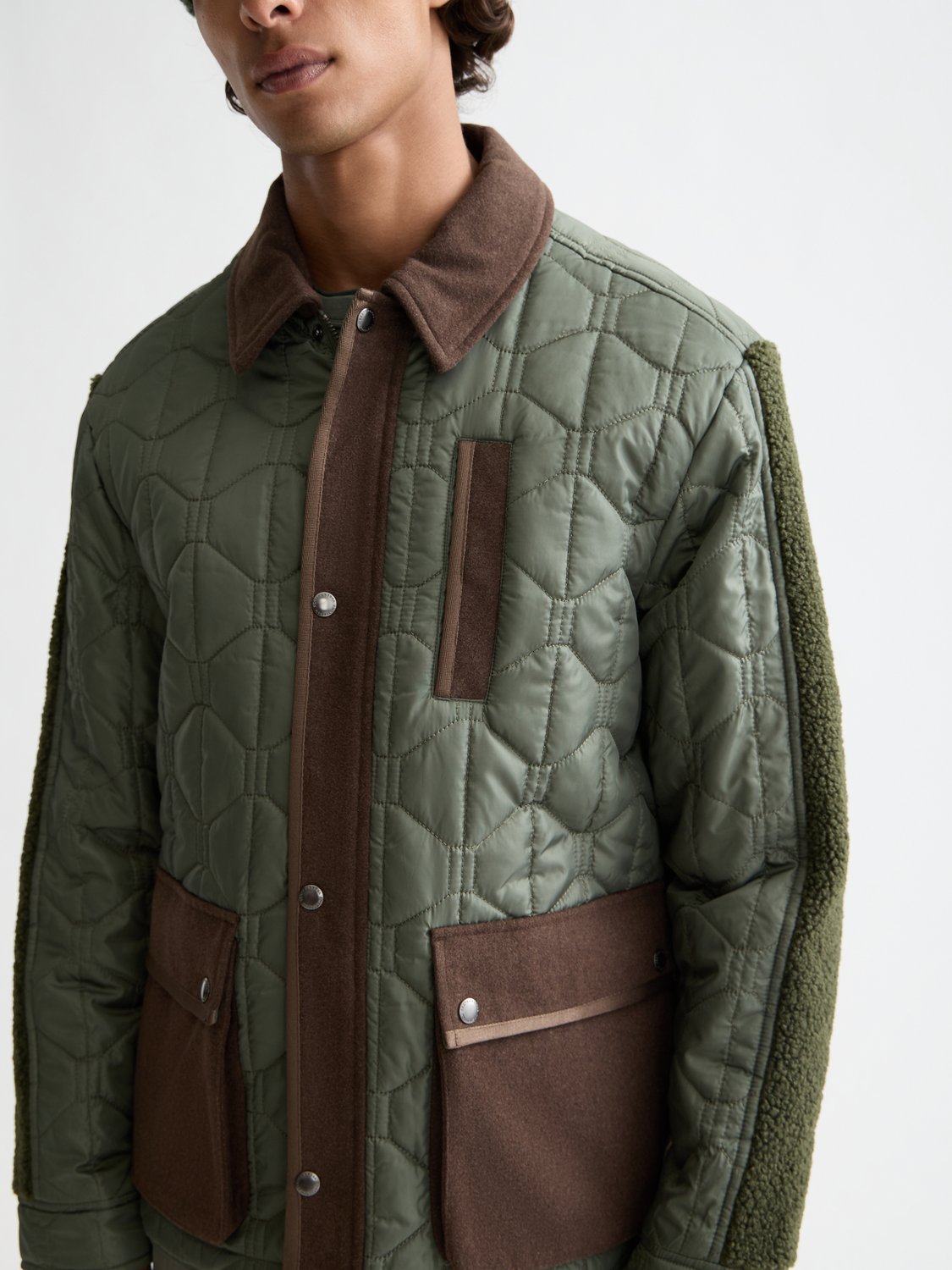 Quilted military jacket - Scotch & Soda AU