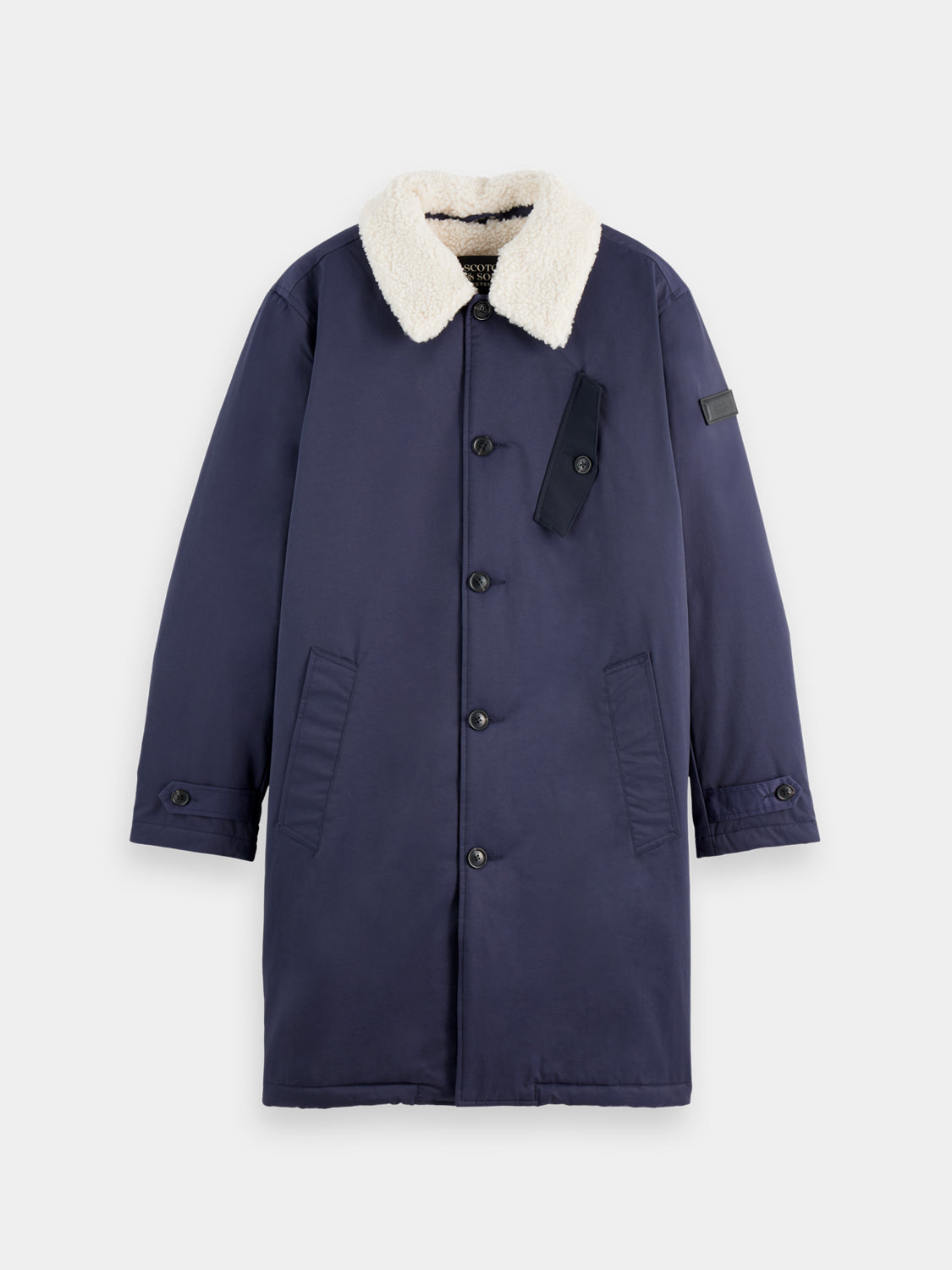 Teddy collar coat - Scotch & Soda AU
