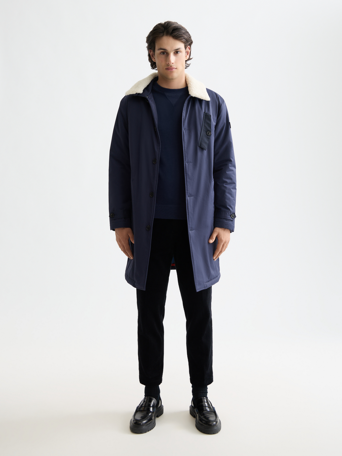 Teddy collar coat - Scotch & Soda AU