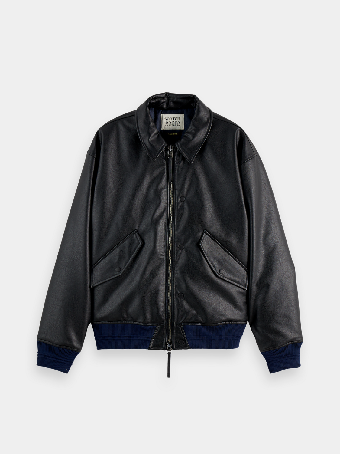 Faux leather puffer - Scotch & Soda AU