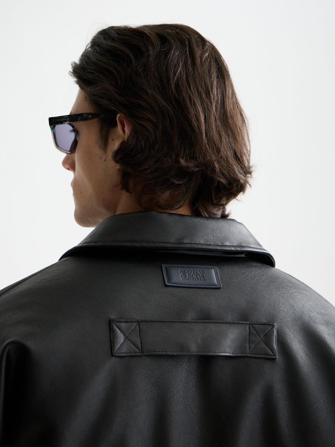 Faux leather puffer - Scotch & Soda AU