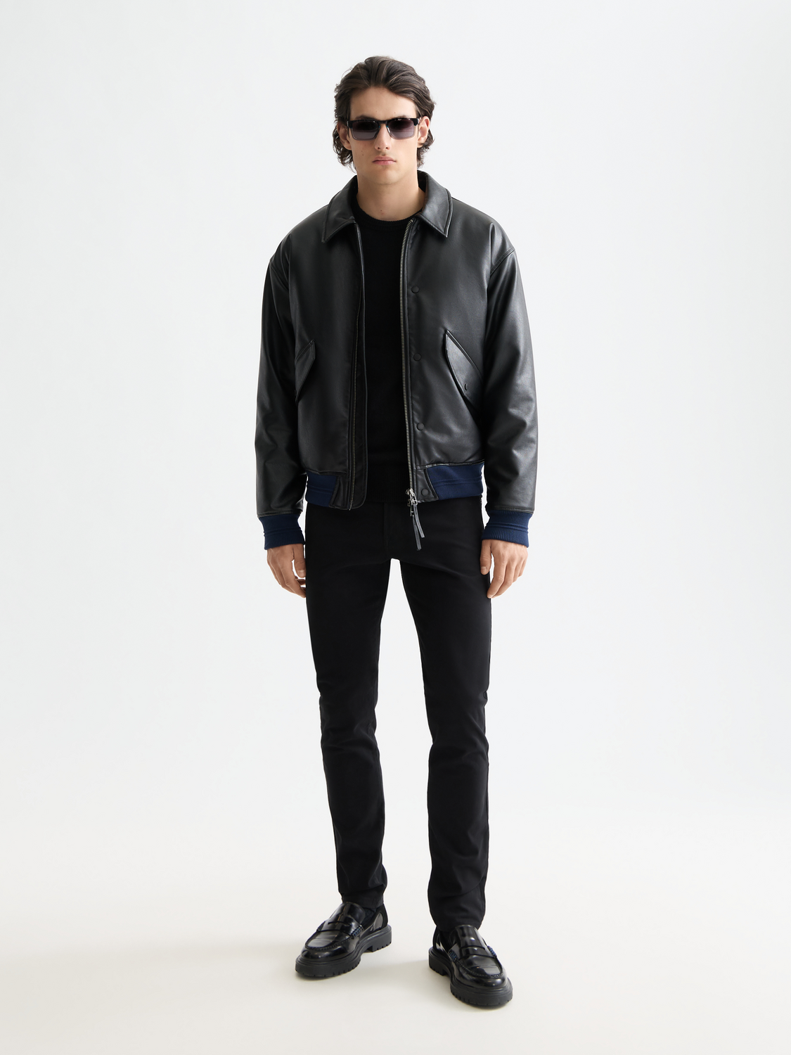 Faux leather puffer - Scotch & Soda AU
