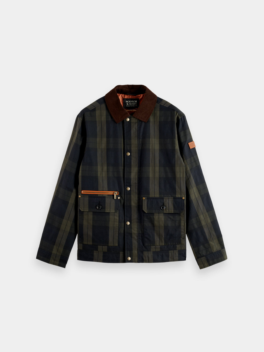 Wax cotton jacket - Scotch & Soda AU