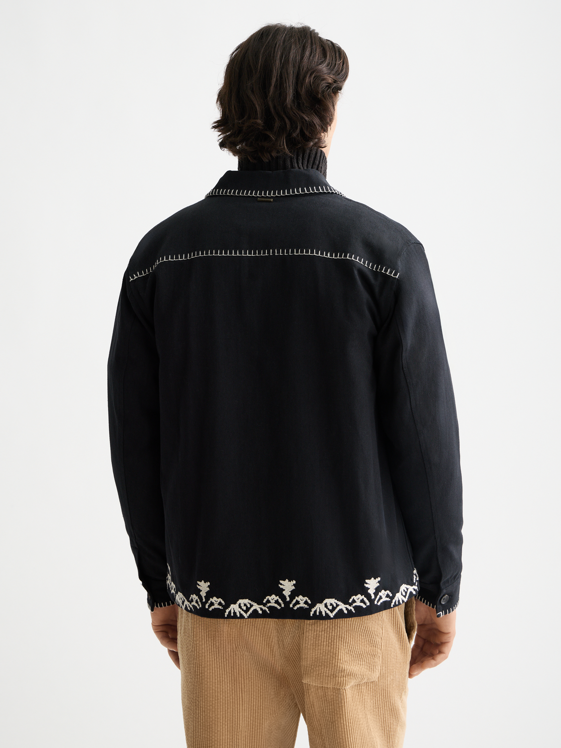Embroidered worker jacket - Scotch & Soda AU