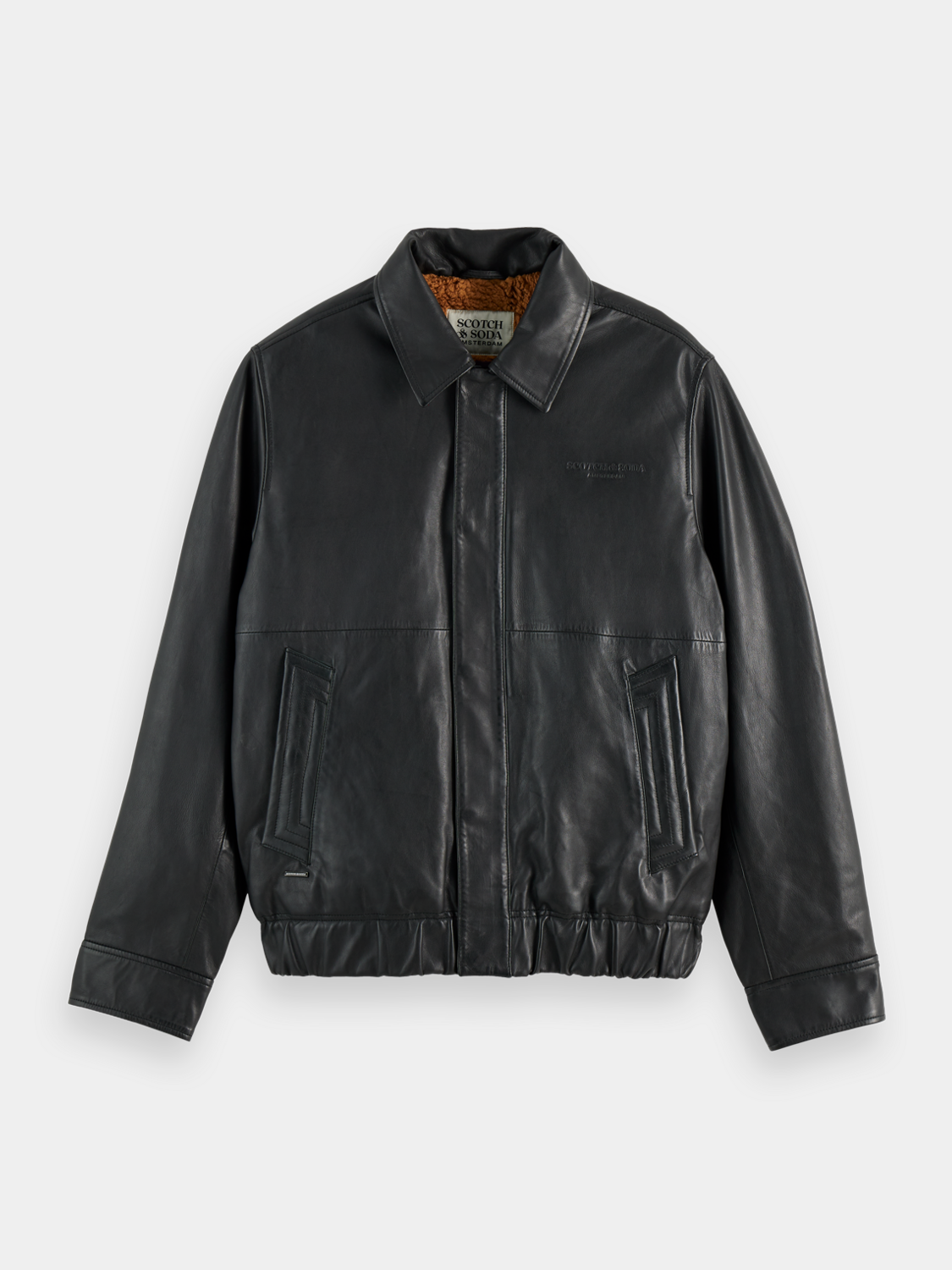 Leather blouson - Scotch & Soda AU