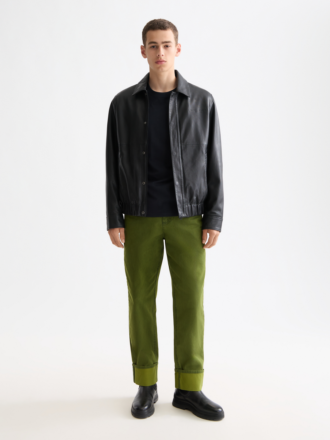 Leather blouson - Scotch & Soda AU