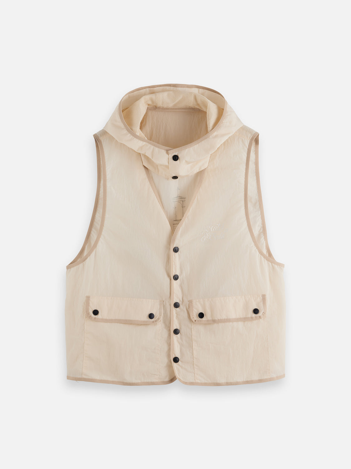 Car coat with detachable vest - Scotch & Soda AU