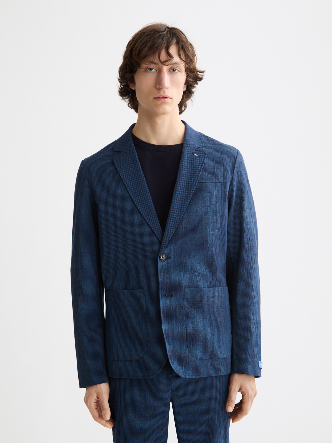 Seersucker blazer - Scotch & Soda AU