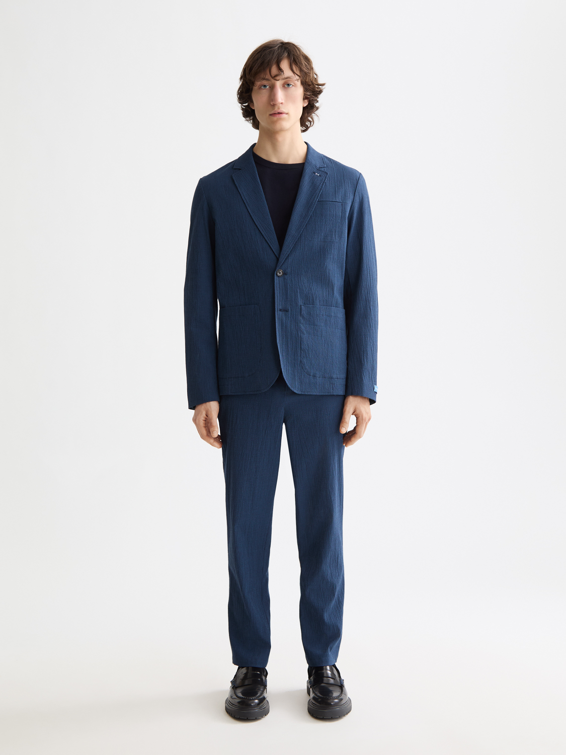 Seersucker blazer - Scotch & Soda AU