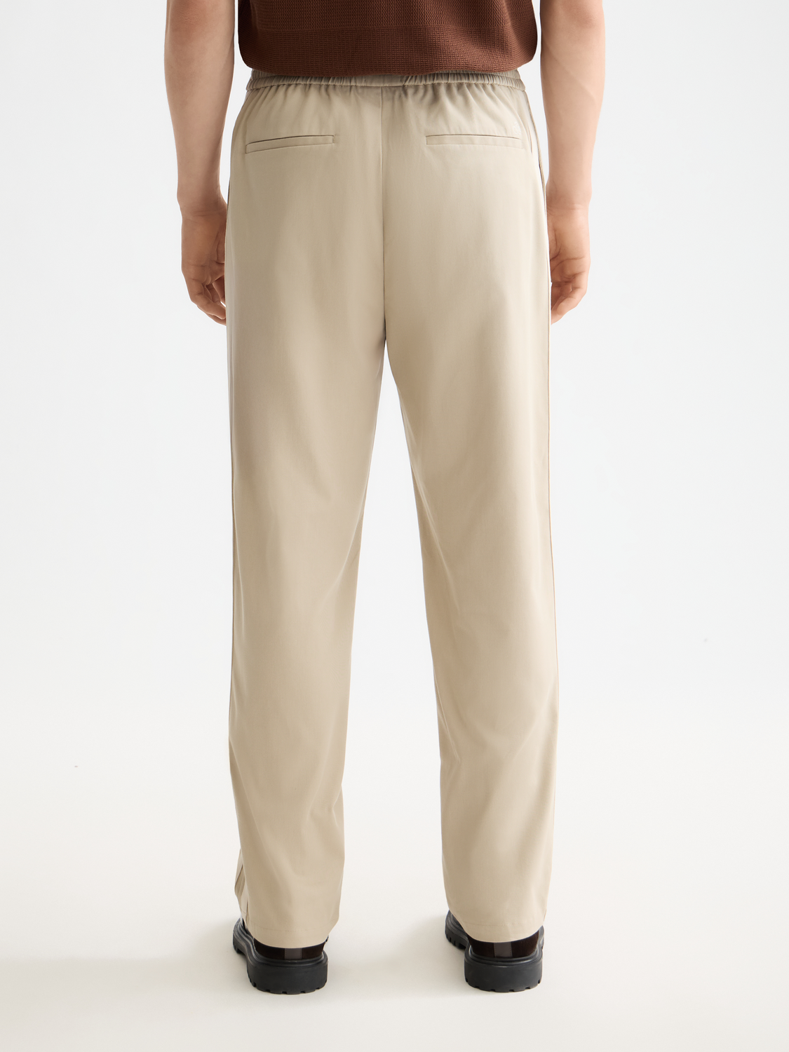 Pleated straight fit jogger - Scotch & Soda AU