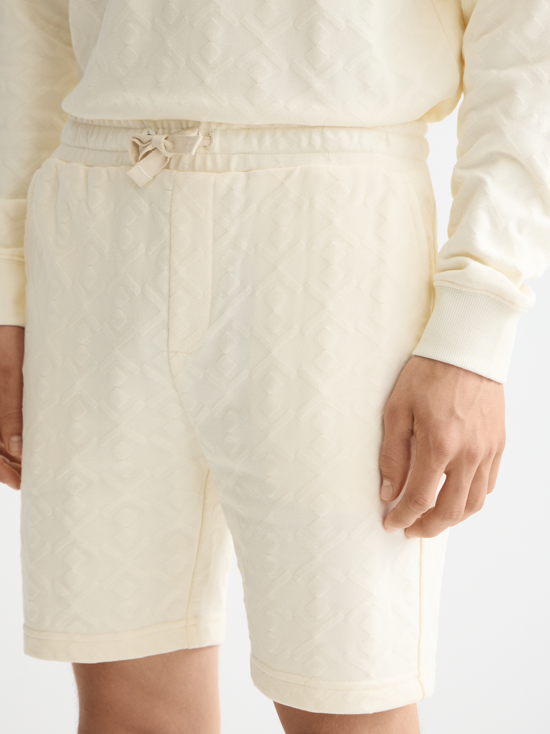 Jacquard terry sweatshorts - Scotch & Soda AU