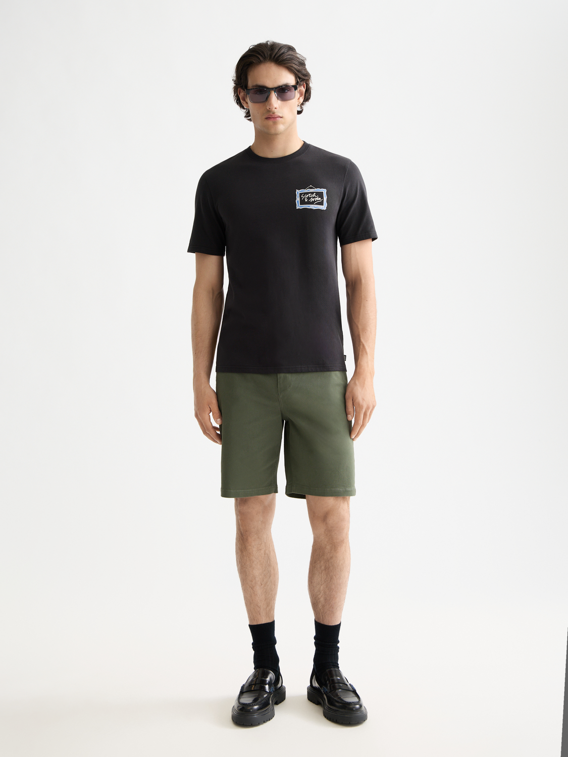 Stuart chino shorts - Scotch & Soda AU