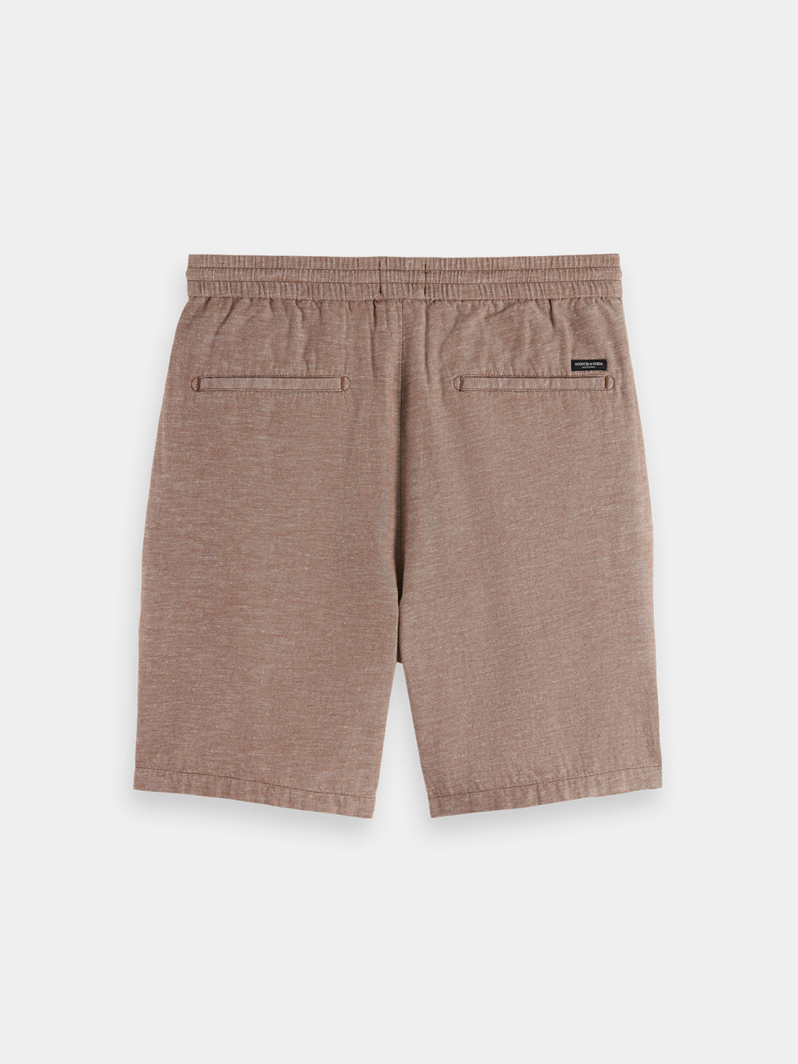 Fave cotton-linen shorts - Scotch & Soda AU