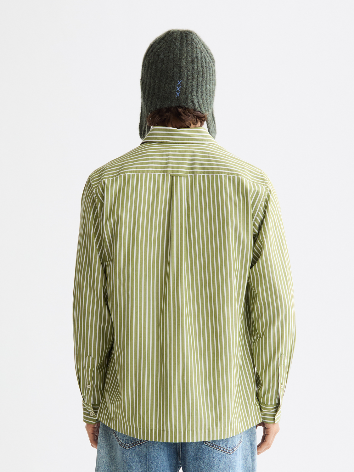 Striped poplin shirt - Scotch & Soda AU