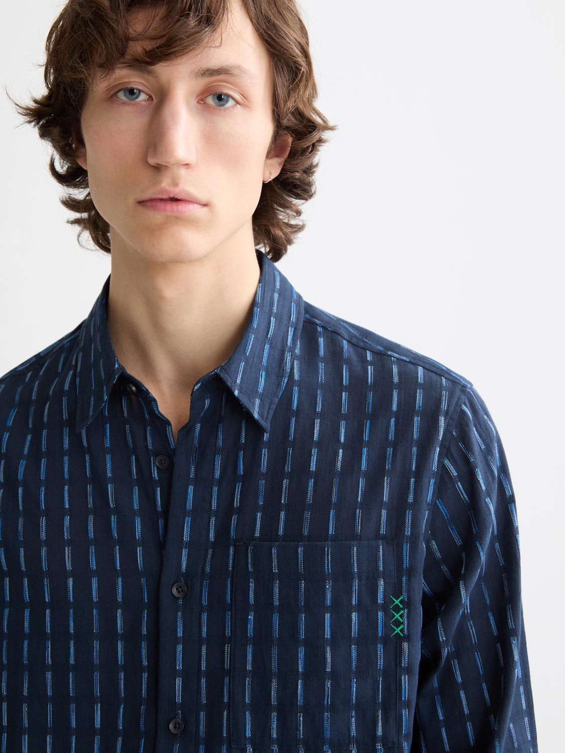 Striped cotton-voile shirt - Scotch & Soda AU