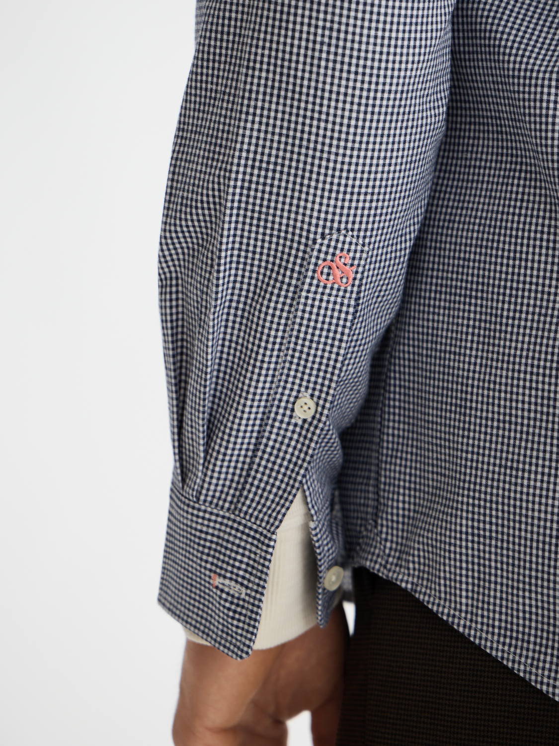 Check poplin shirt - Scotch & Soda AU