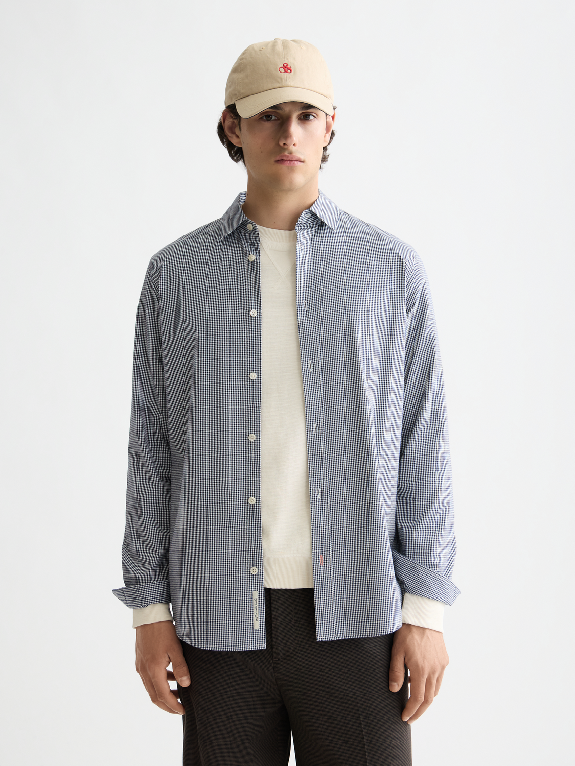 Check poplin shirt - Scotch & Soda AU