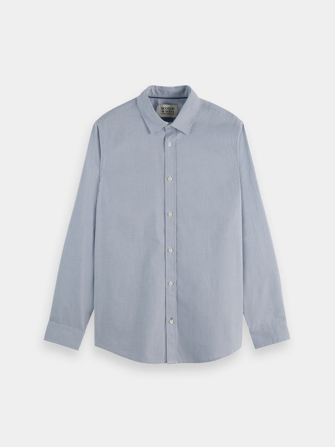 Check poplin shirt - Scotch & Soda AU
