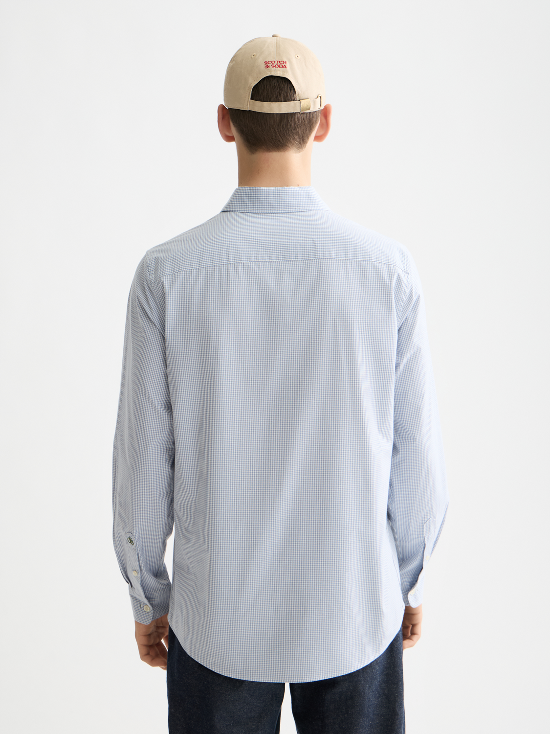 Check poplin shirt - Scotch & Soda AU