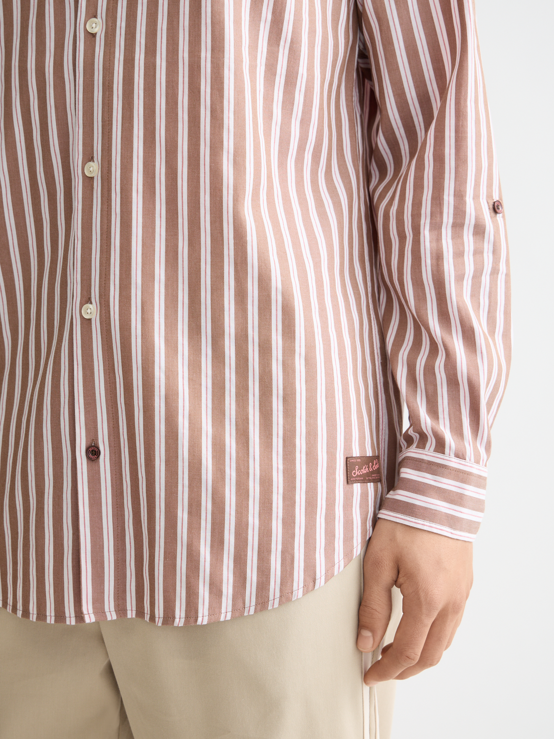 Yarn-dyed striped shirt - Scotch & Soda AU