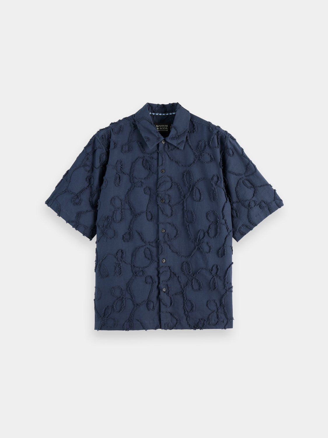 Jacquard short sleeved shirt - Scotch & Soda AU