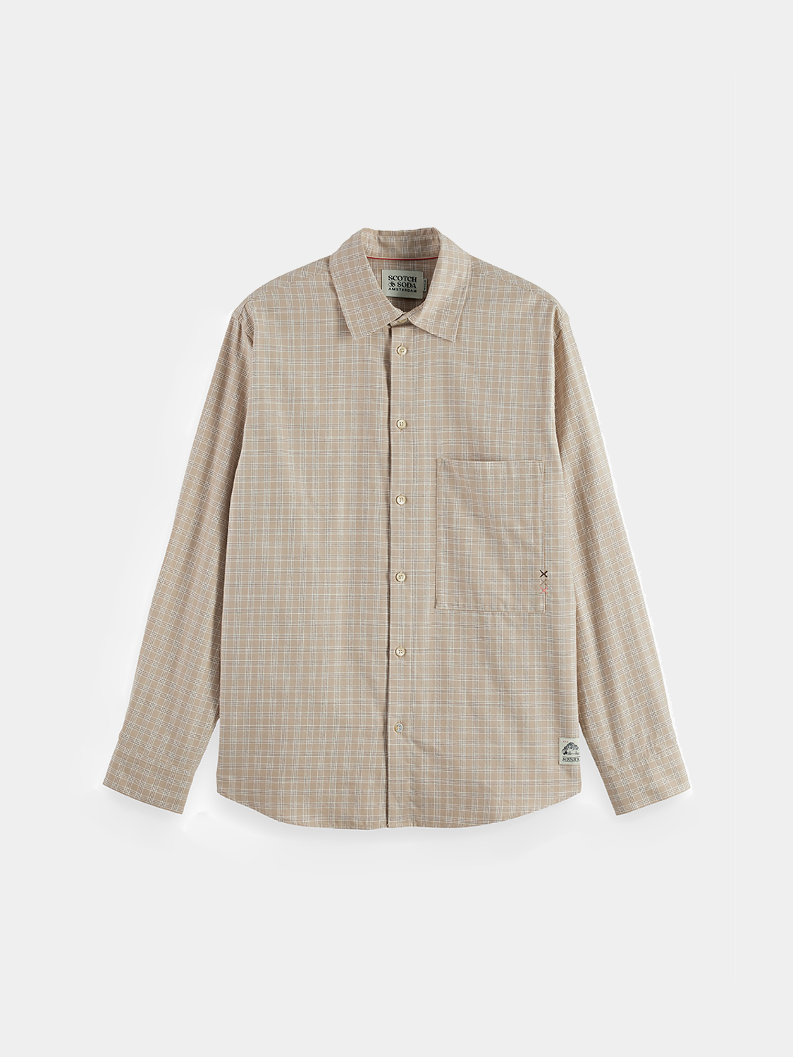 Lightweight flannel shirt - Scotch & Soda AU