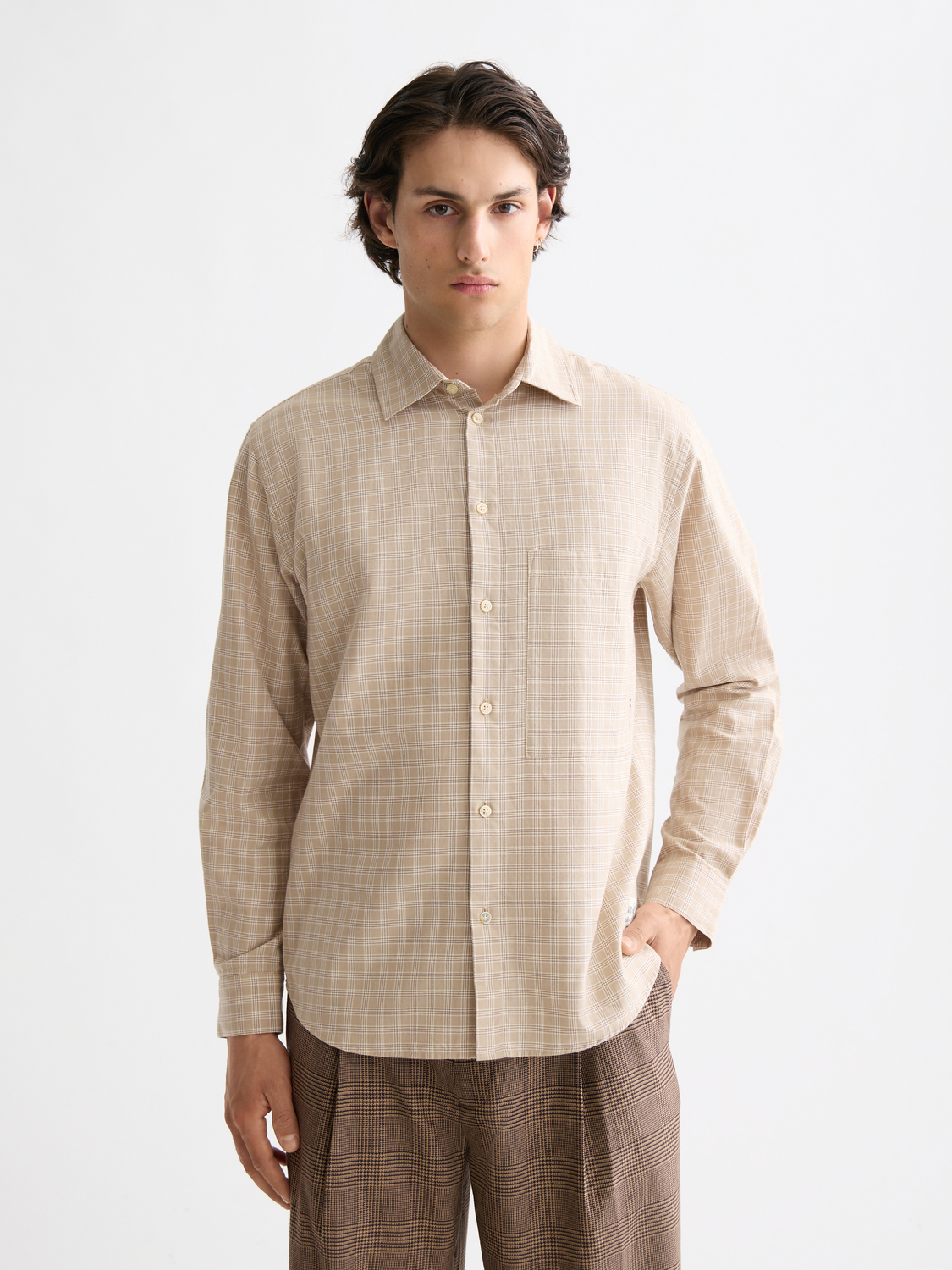 Lightweight flannel shirt - Scotch & Soda AU