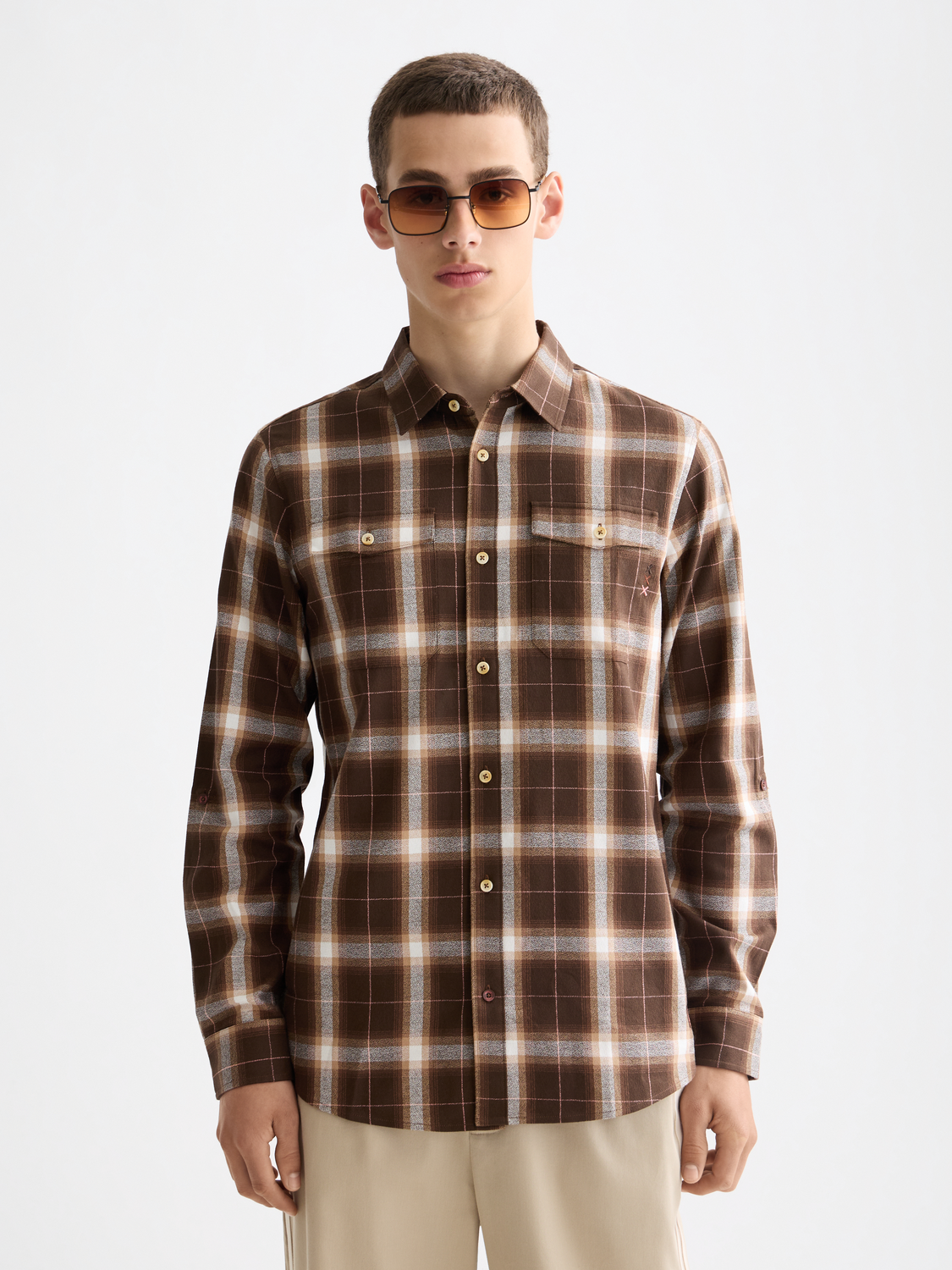 Lightweight flannel shirt - Scotch & Soda AU