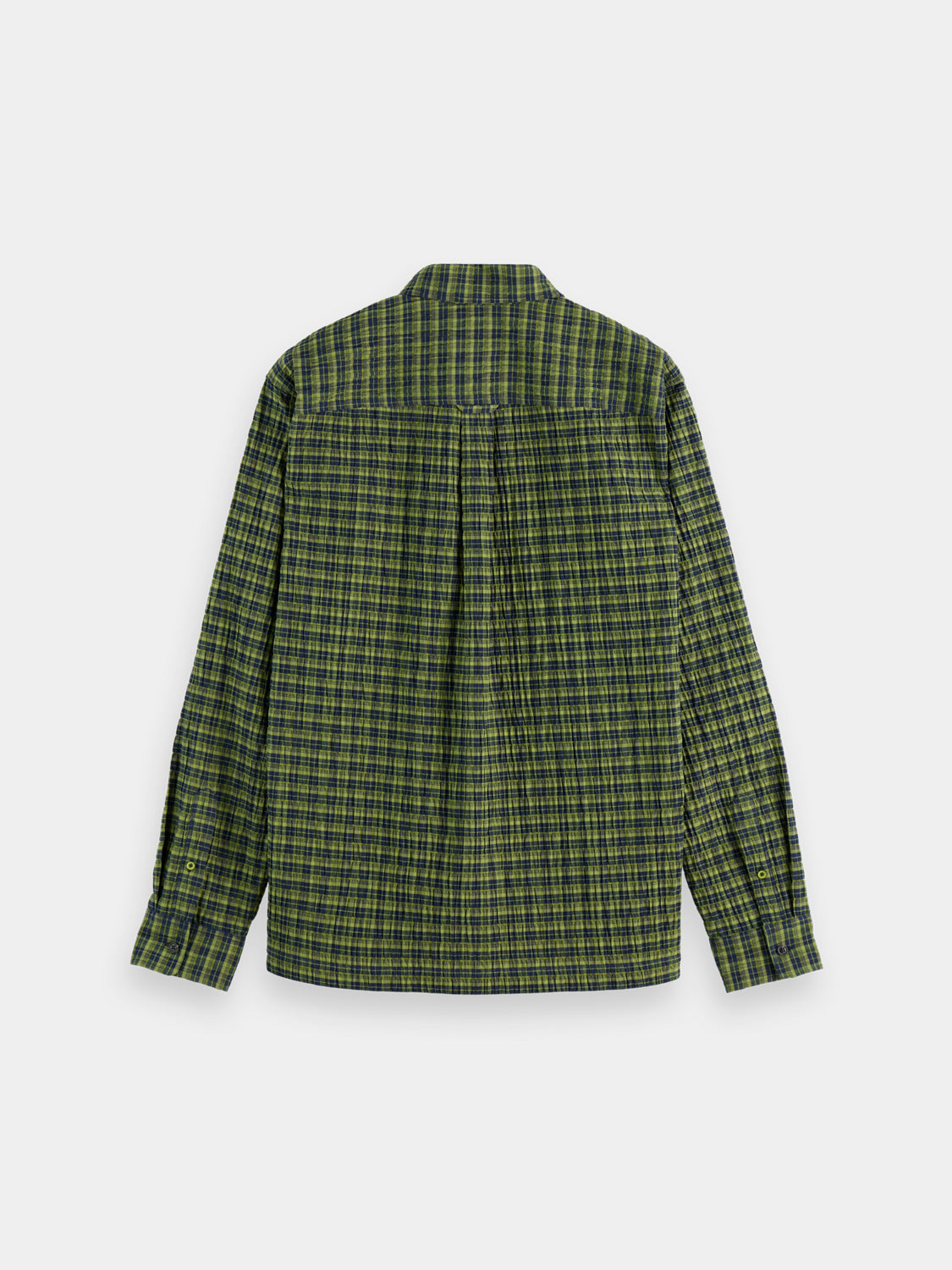 Crinkle checked shirt - Scotch & Soda AU