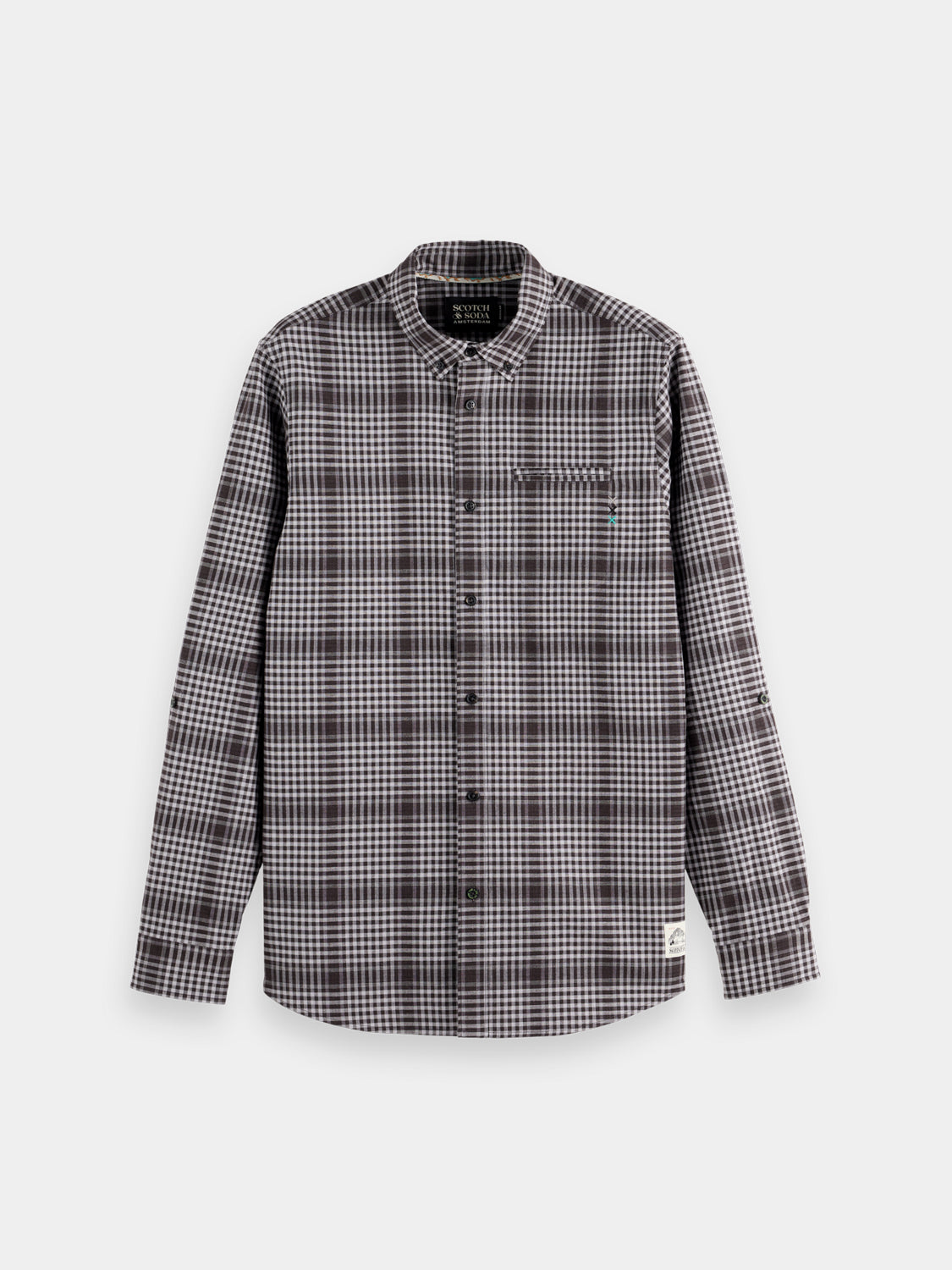 Shadow check double face shirt - Scotch & Soda AU