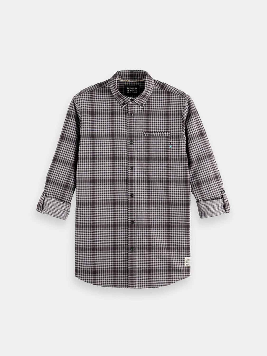 Shadow check double face shirt - Scotch & Soda AU