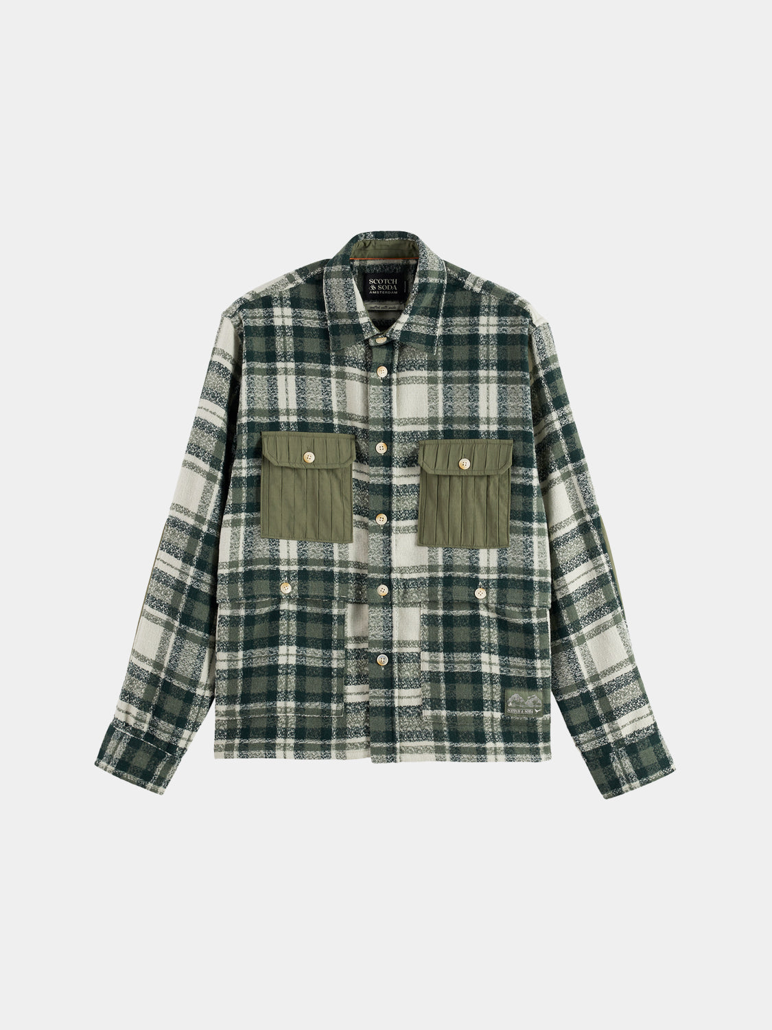 Patchwork shirt - Scotch & Soda AU