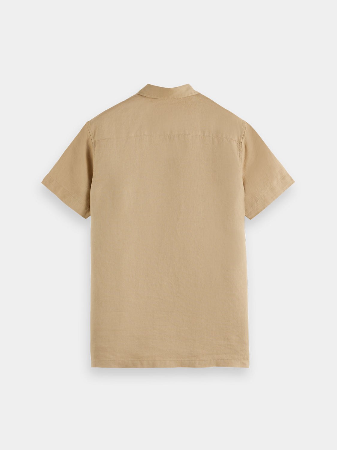 Short sleeved linen shirt - Scotch & Soda AU