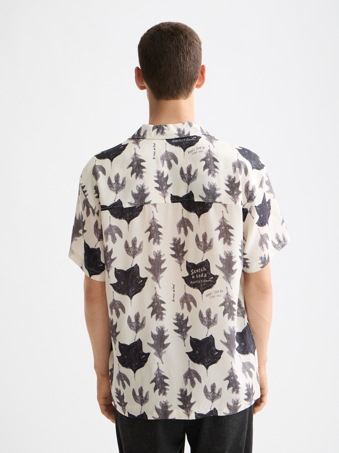 Printed short sleeved shirt - Scotch & Soda AU
