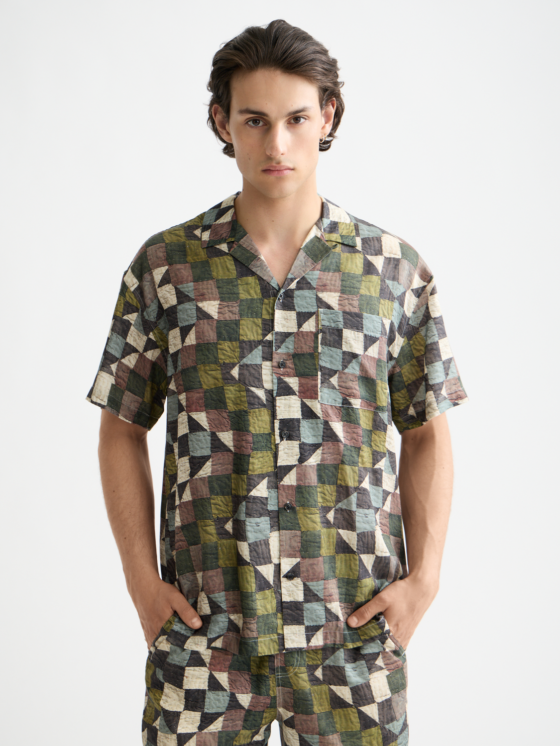 Printed short sleeved shirt - Scotch & Soda AU