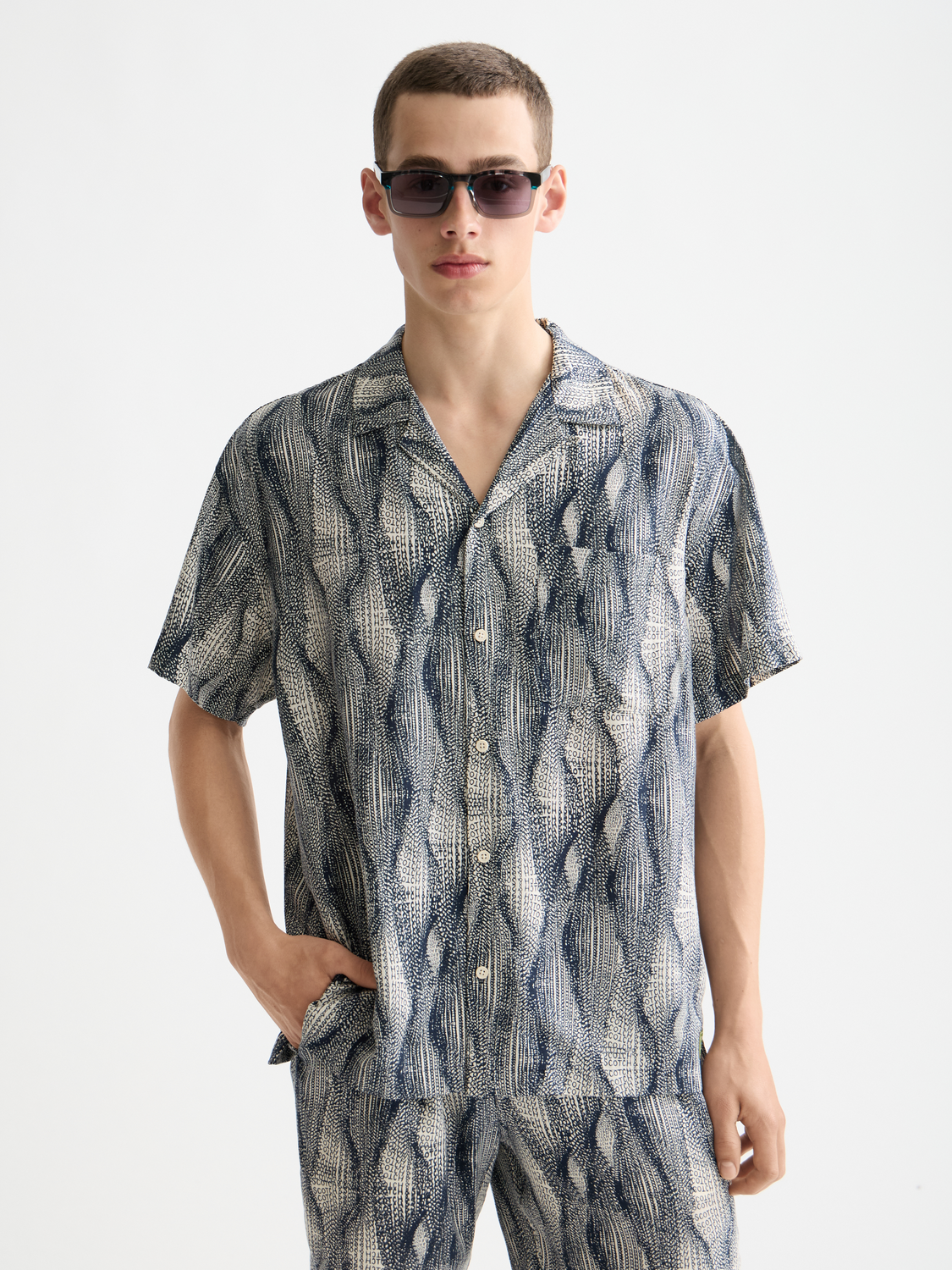 Printed short sleeved shirt - Scotch & Soda AU