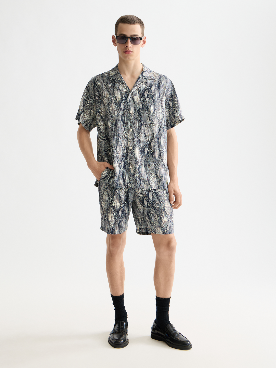 Printed short sleeved shirt - Scotch & Soda AU